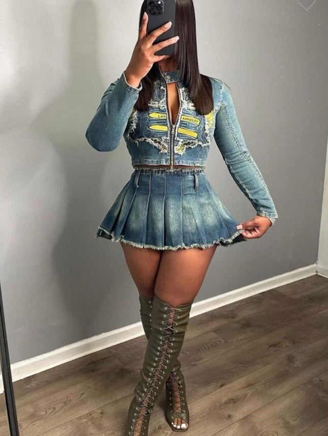 Angel Denim Set