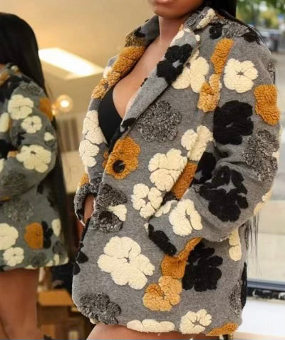 Soft Girl Floral Blazer/Jacket