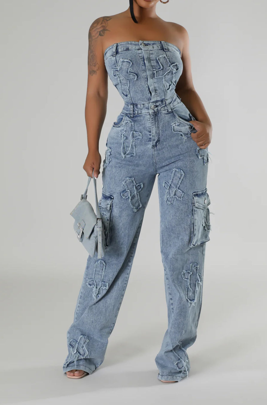 Boss Babe Cargo Jumpsuit