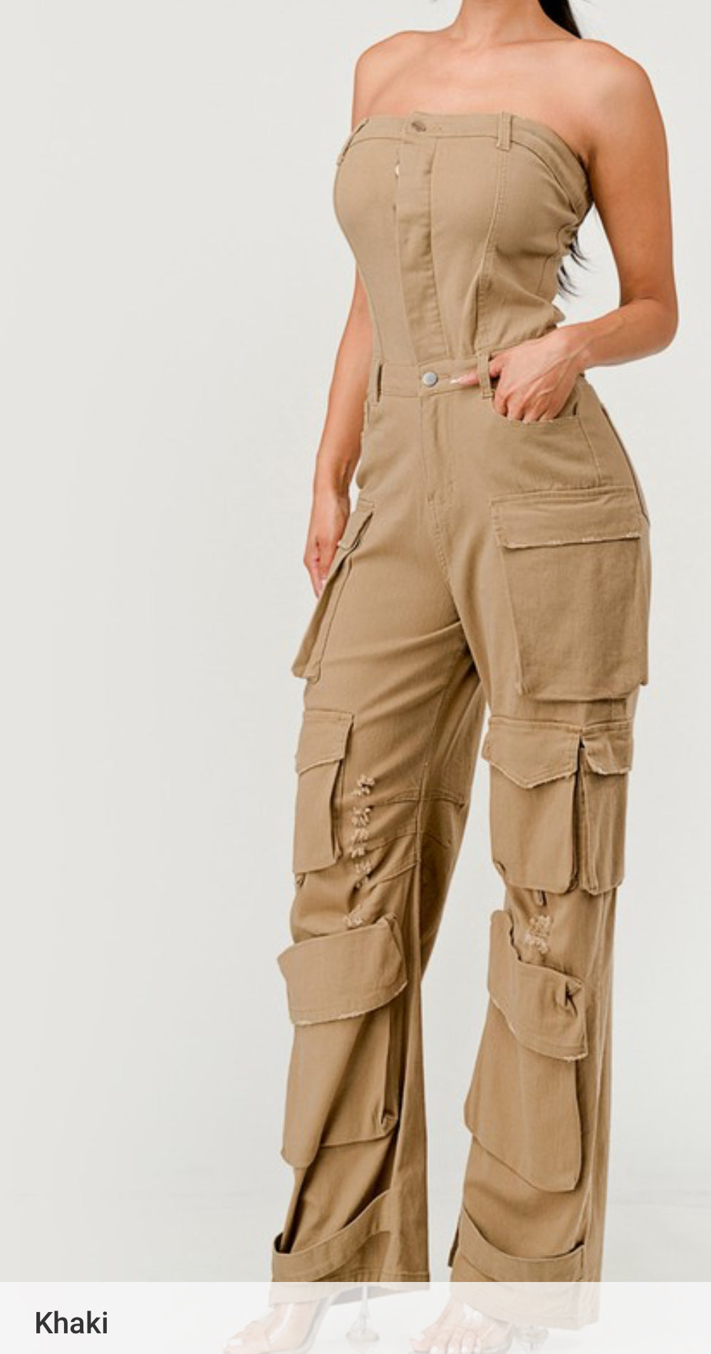 Boss Babe Cargo Jumpsuit